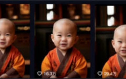 抖音涨粉黑科技：1个月涨粉44万的AI小和尚说话视频