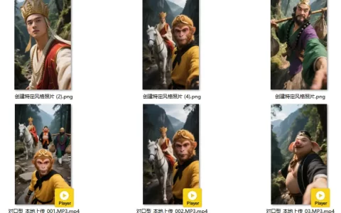 AI短剧-西游记视频制作教程
