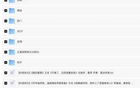 暧昧小说大合集(8GB)