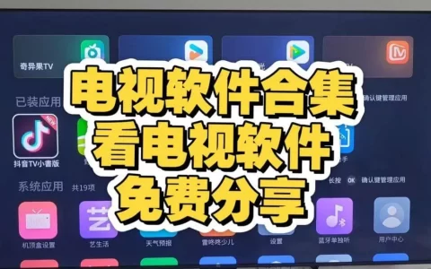 咸鱼热卖TV软件全合集